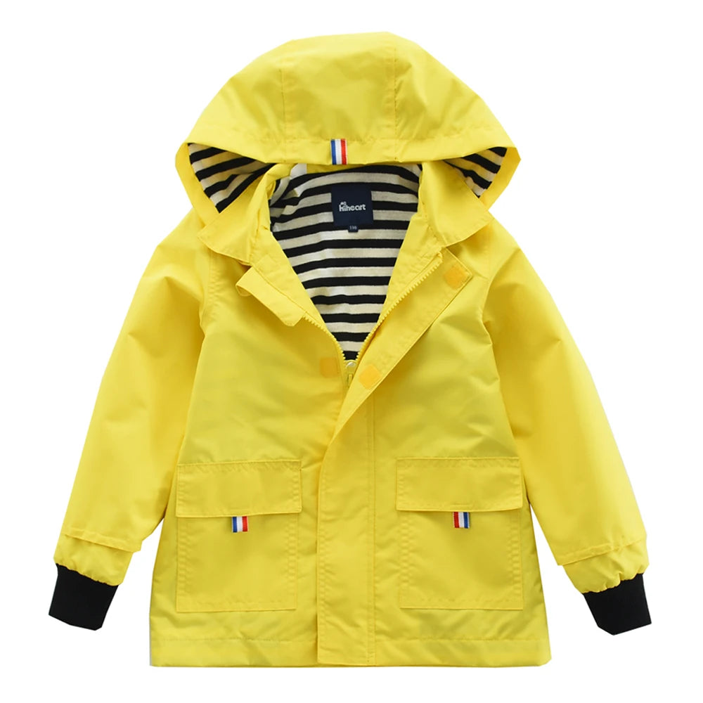 Kids Boys Girls Jackets Hooded