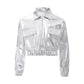 Kids Boys Girls Metallic Jacket