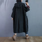 Casual Coated Hooded Versatile Outerwear
