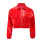 Kids Boys Girls Metallic Jacket