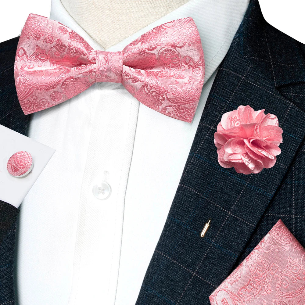 KK Paisley Mens Bow Tie