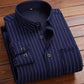 KK Men's Thick Warm Long Sleeve Plaid Shirts