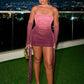 KK Mini Strapless Dress