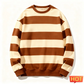 Retro Striped Graphic Unisex Sweatshirts Simple Casual Long Sleeve 3D Printed Ugly Sweatshirt Loose Breathable O Neck Pullovers