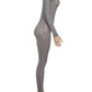 KK Snake Print Foot Jumpsuits