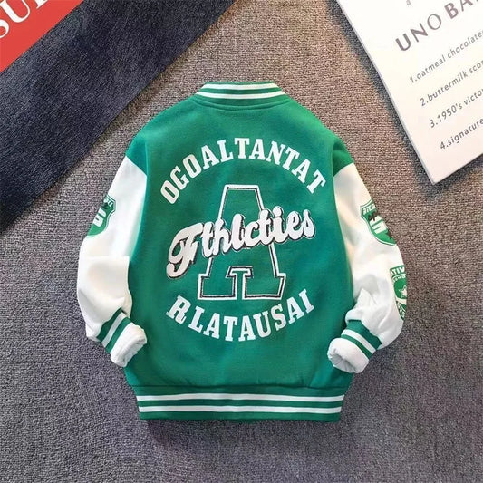 Kids Unisex Baseball Jackets