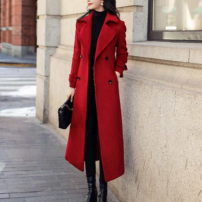 Women Winter Long Coated
