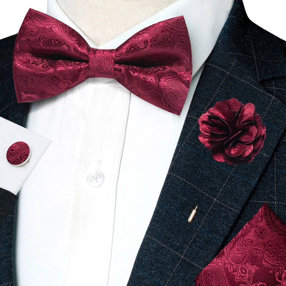 KK Paisley Mens Bow Tie