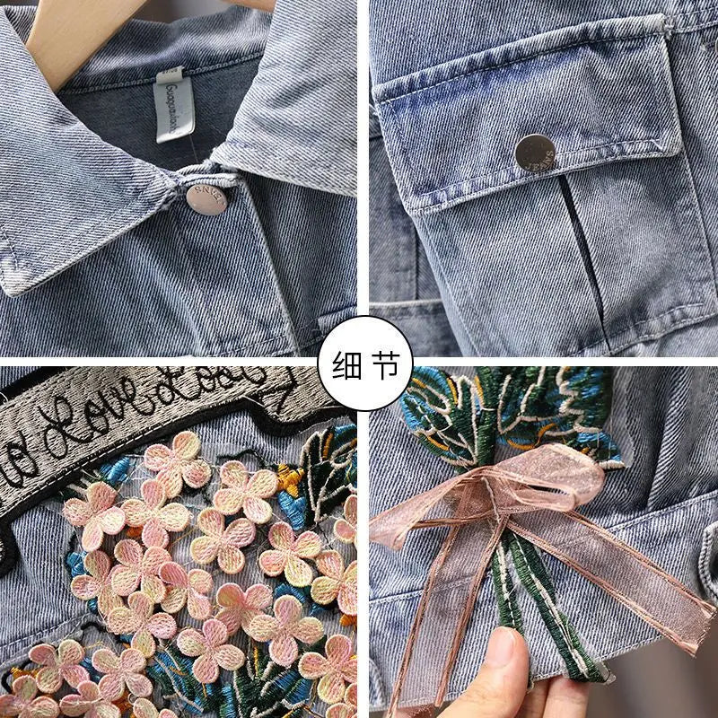 Kids Girls Denim Jacket