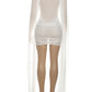 KK Patchwork Mini Dress