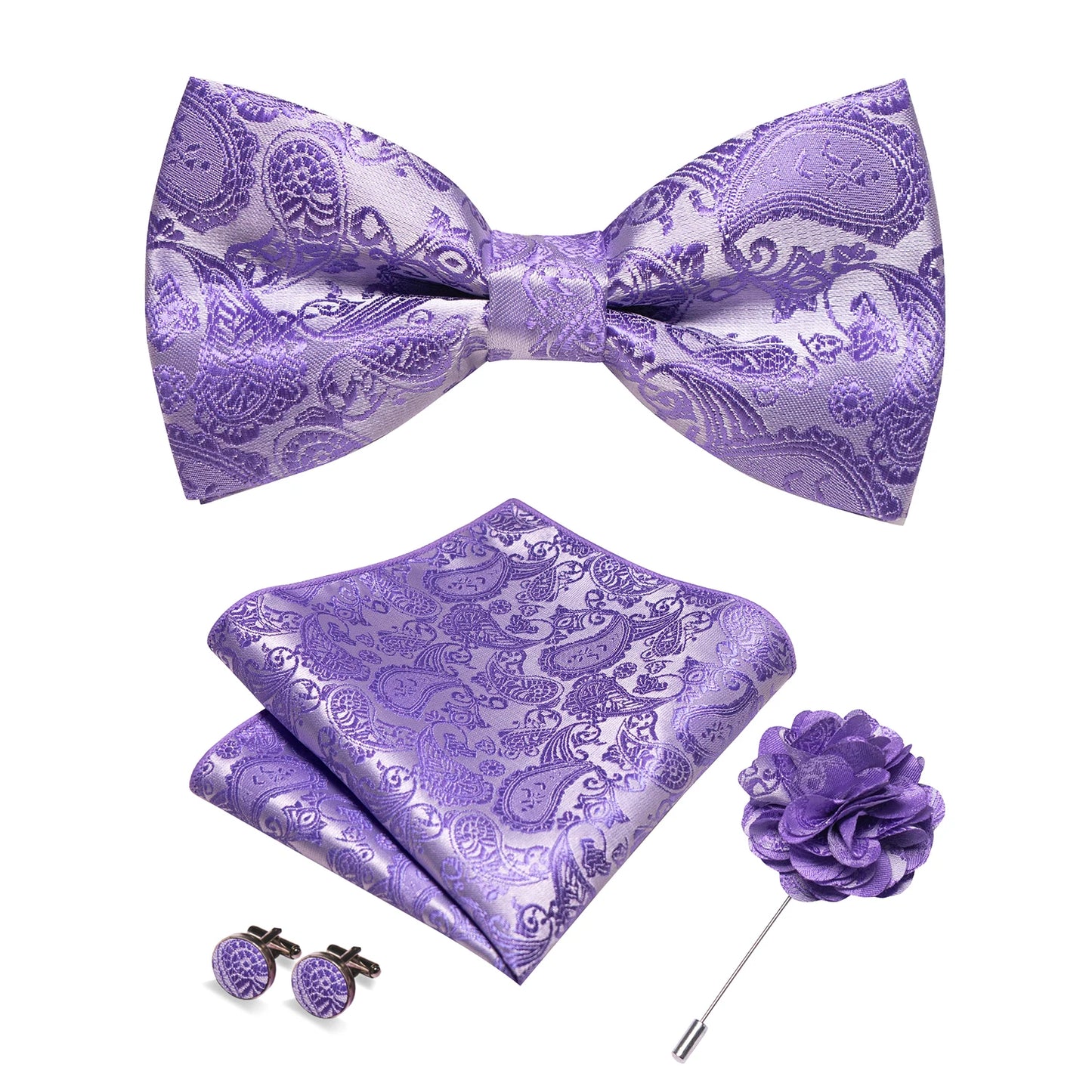 KK Paisley Mens Bow Tie