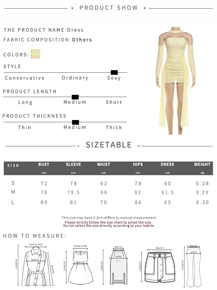 KK Mini Strapless Dress