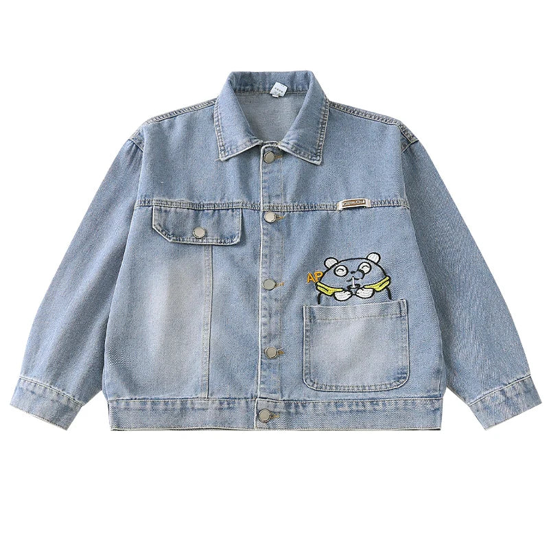 Kids Denim Boys Jacket