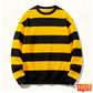 Retro Striped Graphic Unisex Sweatshirts Simple Casual Long Sleeve 3D Printed Ugly Sweatshirt Loose Breathable O Neck Pullovers