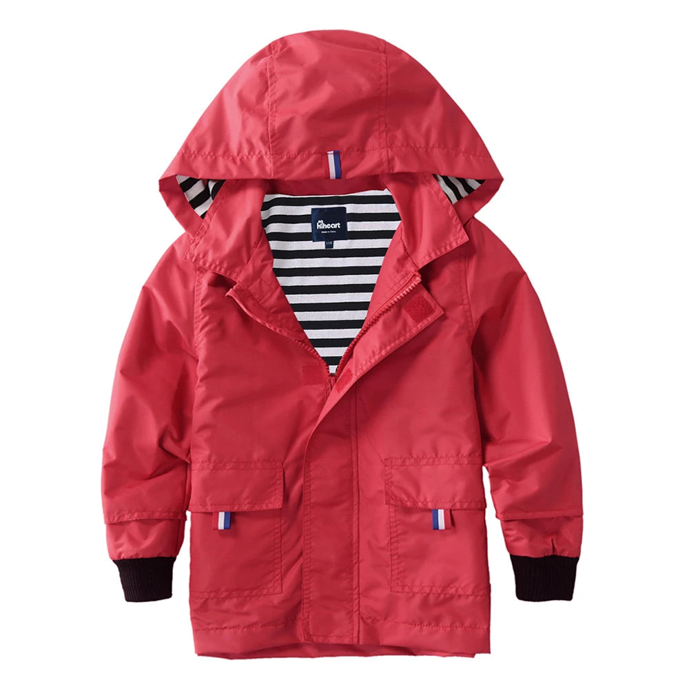 Kids Boys Girls Jackets Hooded