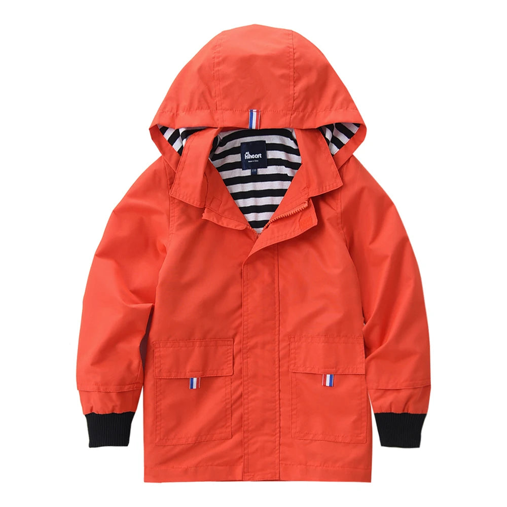 Kids Boys Girls Jackets Hooded