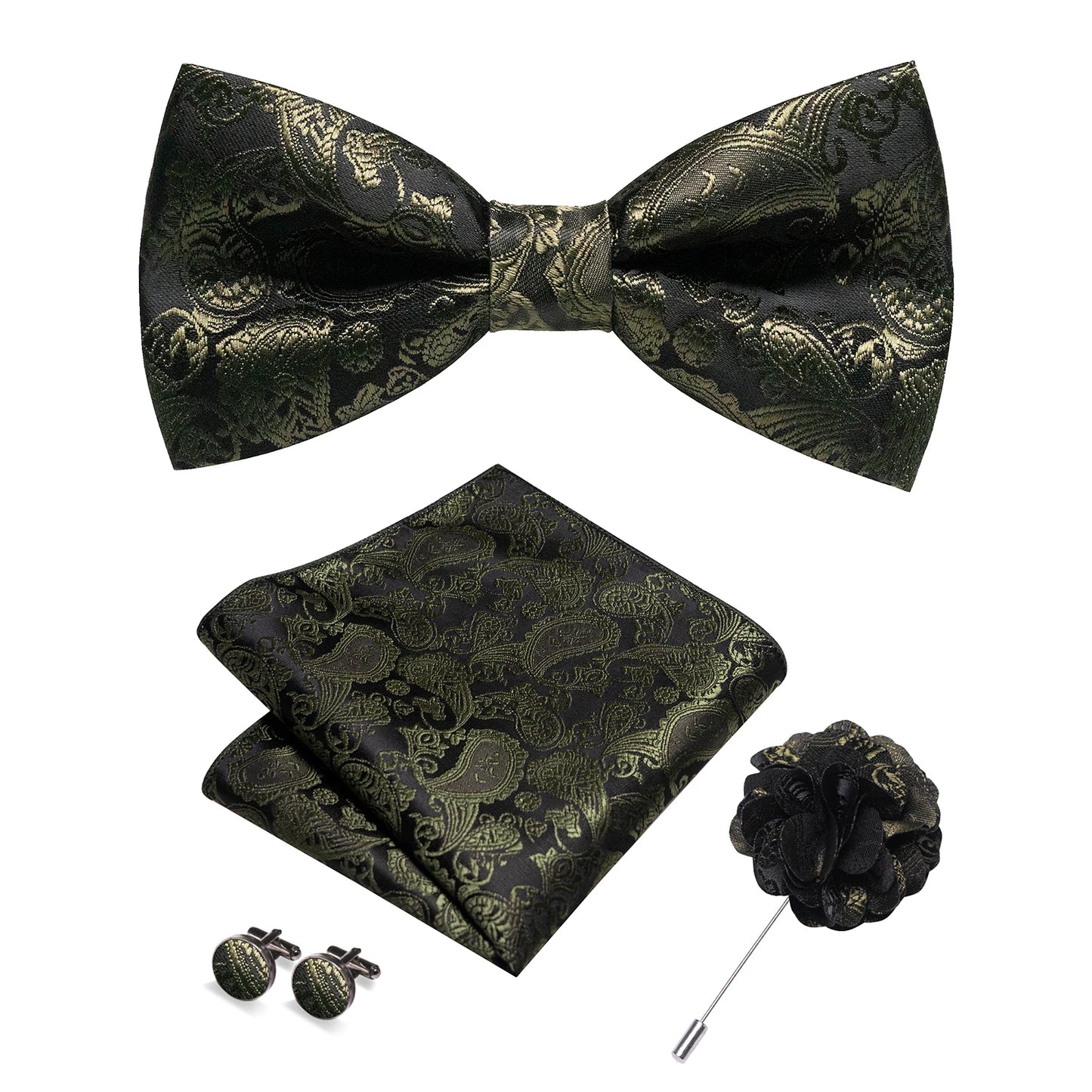 KK Paisley Mens Bow Tie