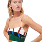 KK Elegant High Waist Spaghetti Strap Dress