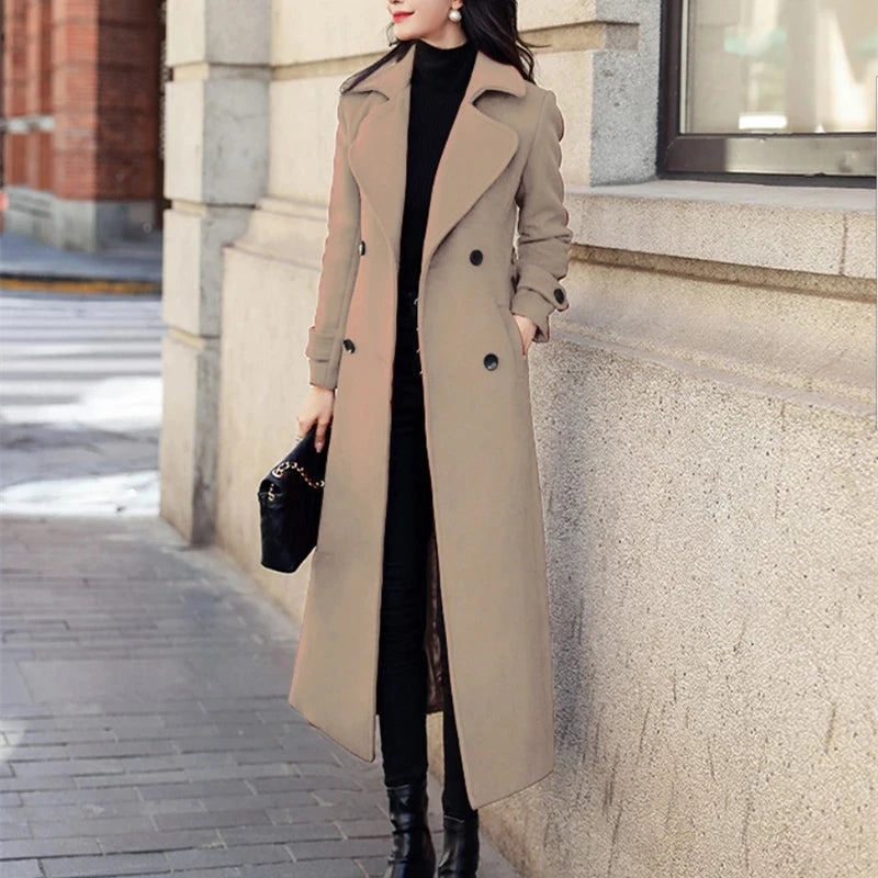 Women Winter Long Coated