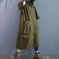 Casual Coated Hooded Versatile Outerwear