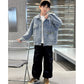 Kids Denim Boys Jacket