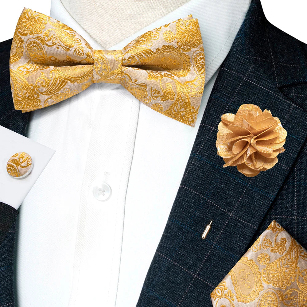 KK Paisley Mens Bow Tie