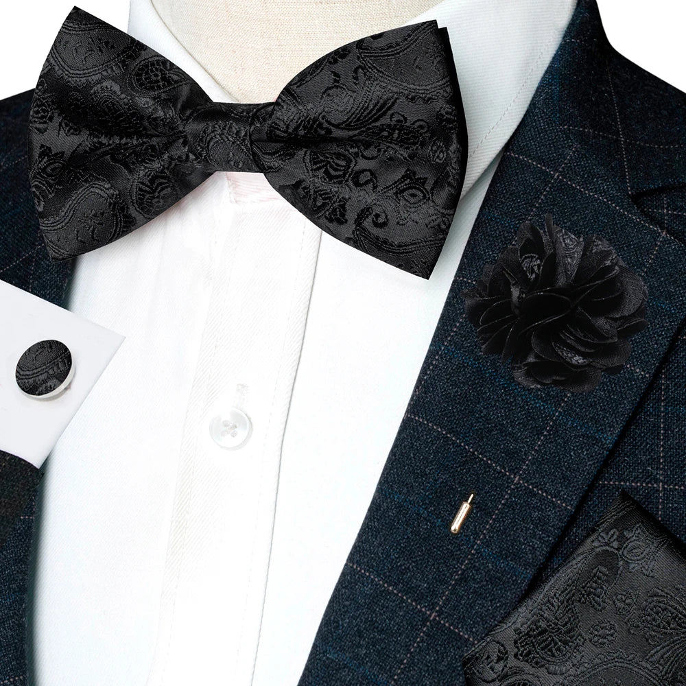 KK Paisley Mens Bow Tie