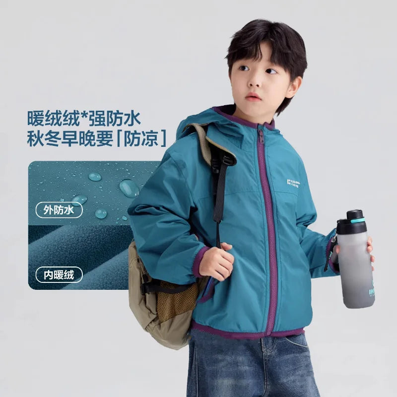Kids Unisex Camping Jackets