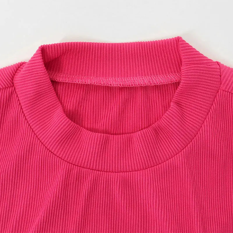 New Women's Jumpsuits Sexy Sweet Pink Hollow Out Jumpsuit Streetwear Fashion Pockets Short Sleeve Lady Elegant Rompers Clothing