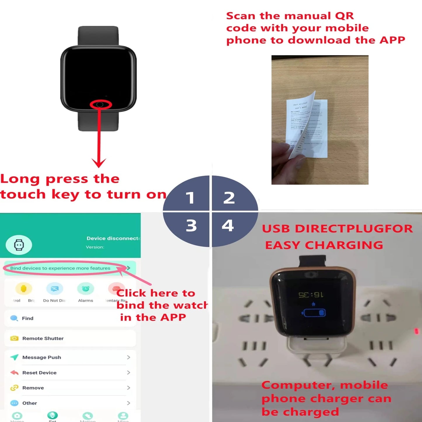 Smartwatch Unisex