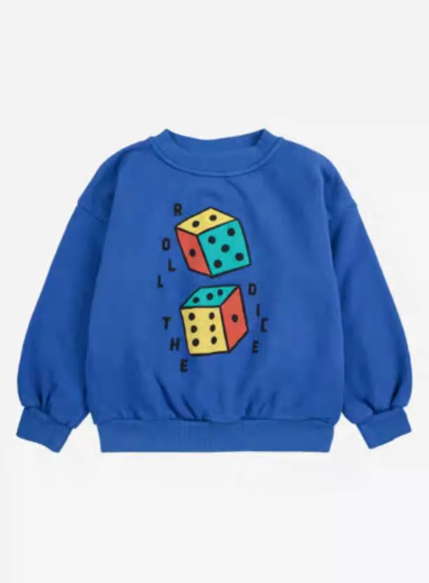 Kids Sweatshirt 2025BC New Autumn Winter Boys Clothes Baby Girls Cartoon Cute Print Sweater Hoodie Children Cotton Outwear Tops