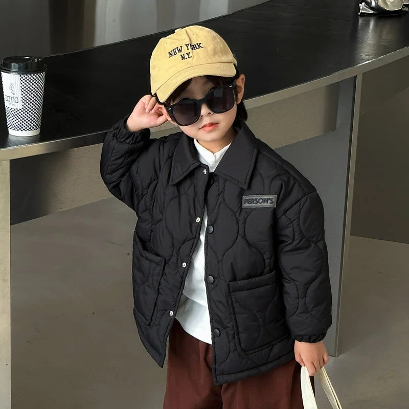 Boys Girls Winter Jackets Children Winter Fleece Down Coat