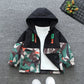 Kids Hooded Camouflage Jackets
