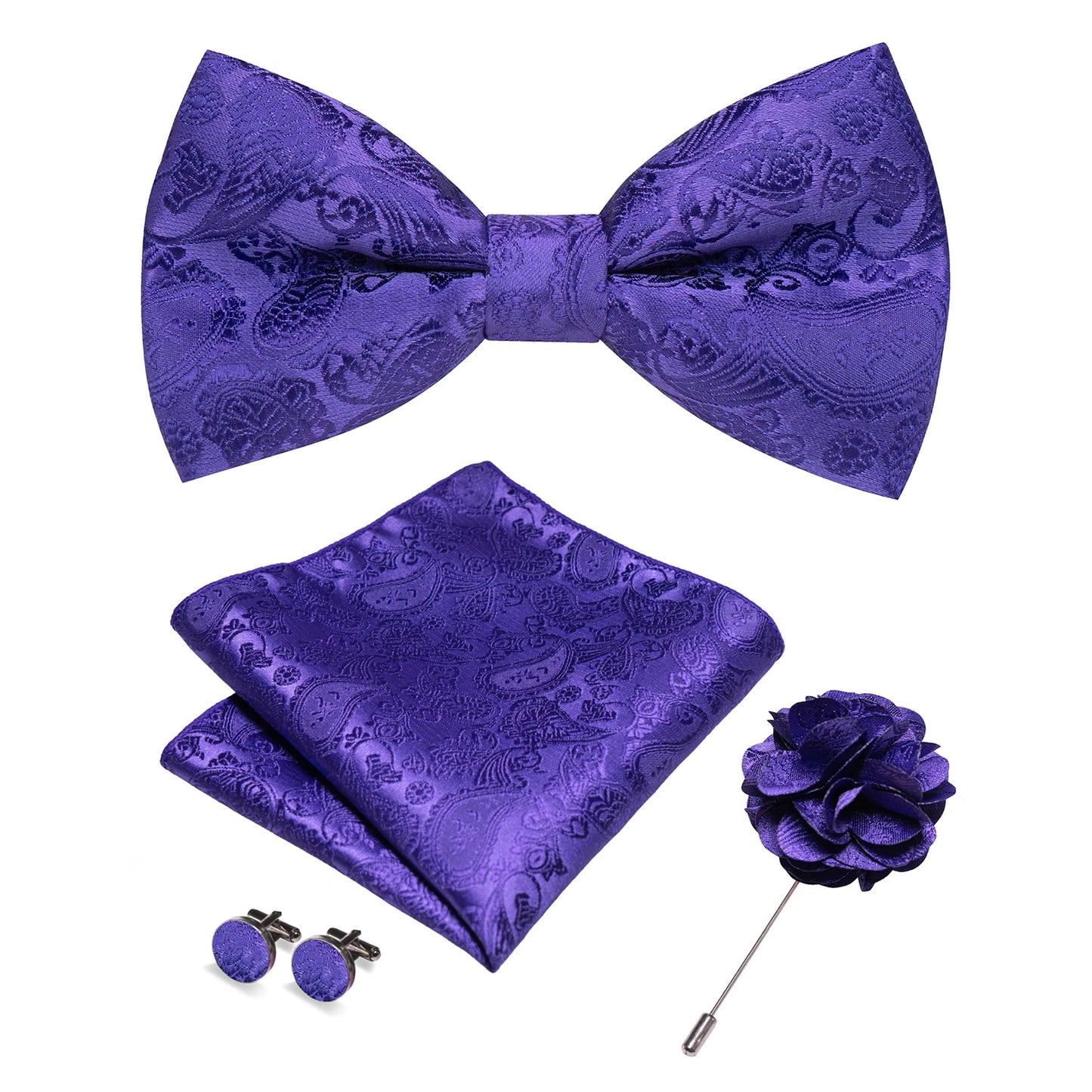 KK Paisley Mens Bow Tie