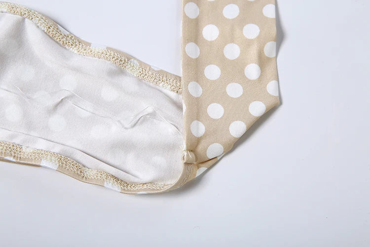 Weird Puss Hottie Polka Dot 2-Piece Set Women Halter Chest Wrapped Backless Top+Ruched Peach Hip Pants Stretch Skinny Clubwear