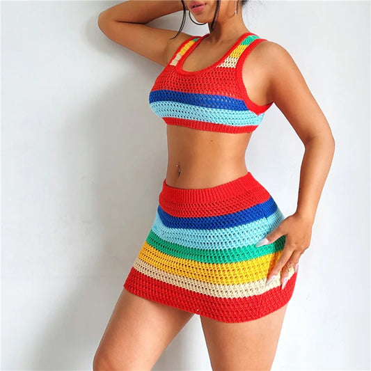 KK High Waist Slim Fit One Two Piece