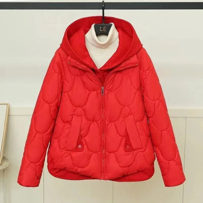 Women Loose Cropped Coat