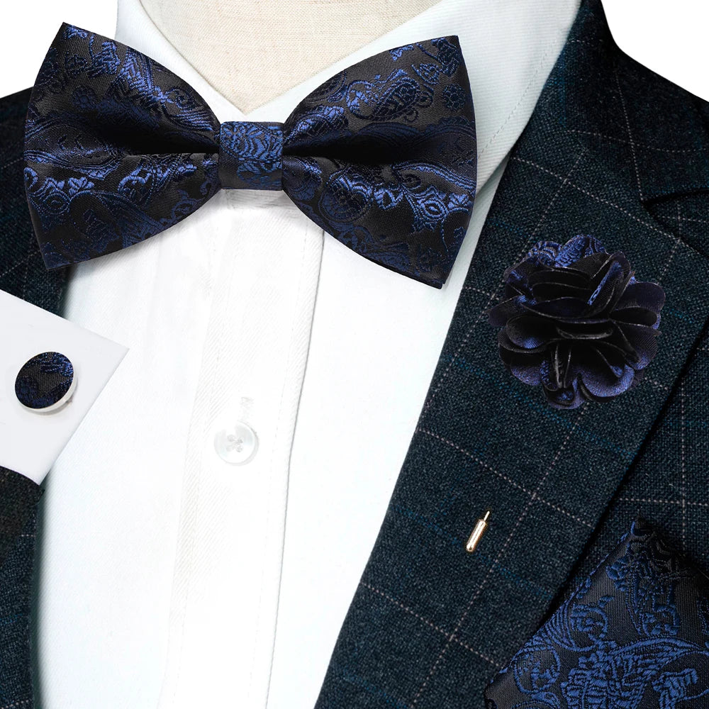 KK Paisley Mens Bow Tie