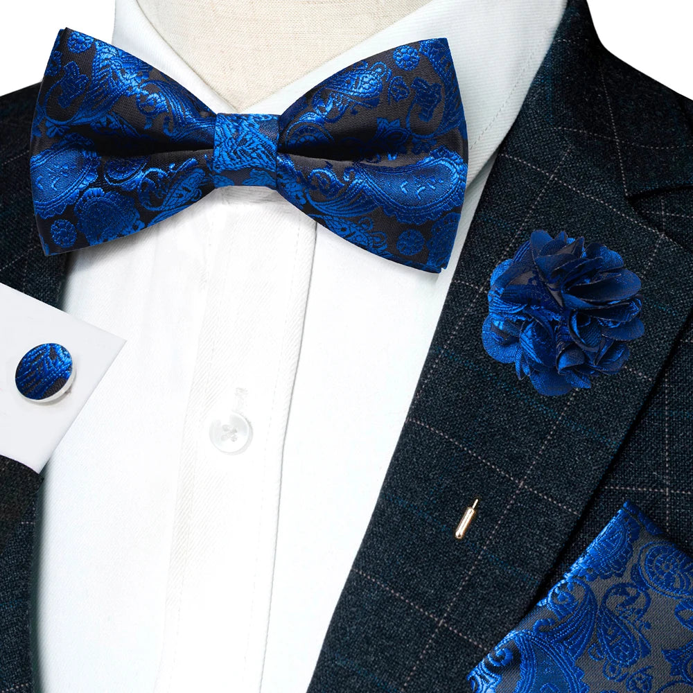 KK Paisley Mens Bow Tie