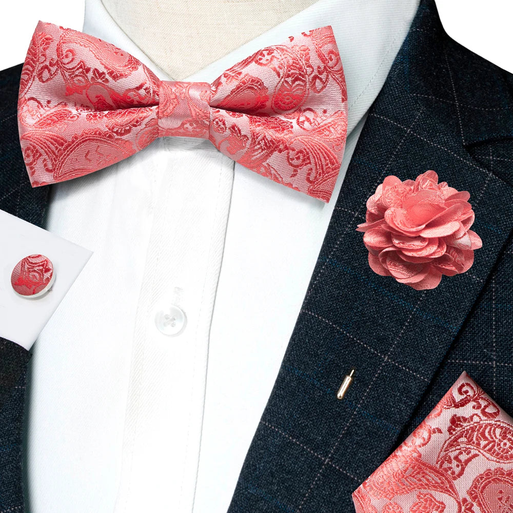 KK Paisley Mens Bow Tie