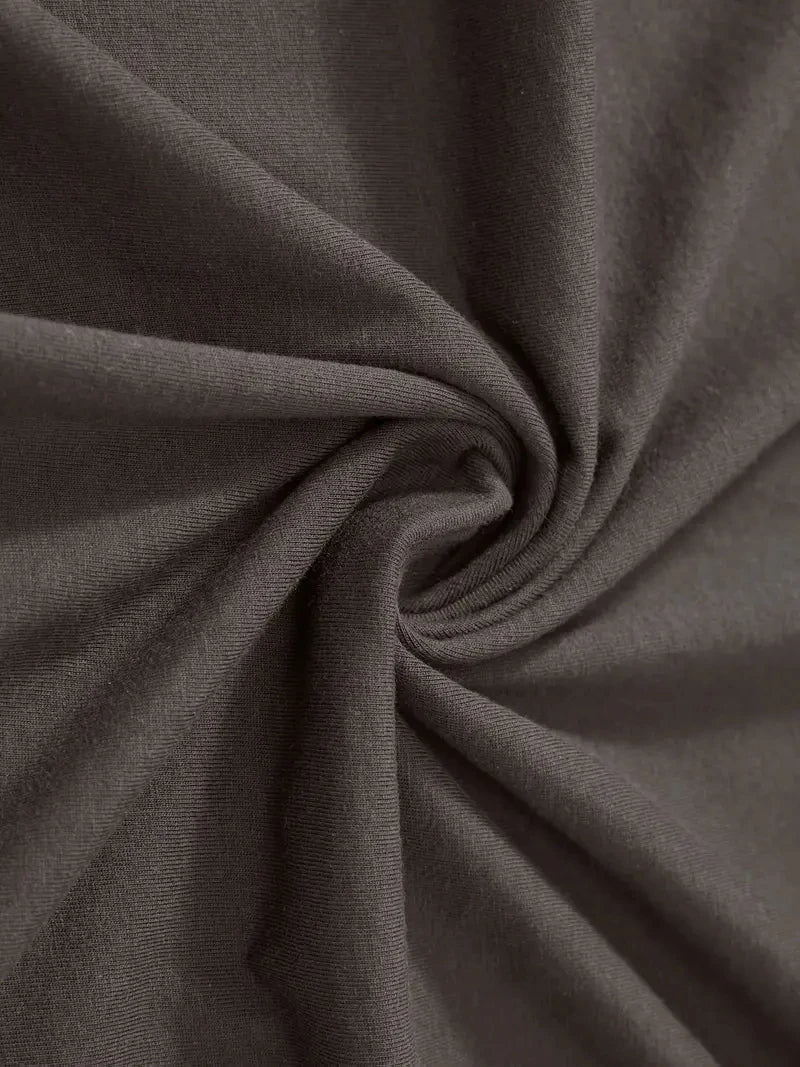 Men's summer 100% pure cotton fashionable casual loose sports yin-yang tree pattern print round neck short sleeved T-shirt top