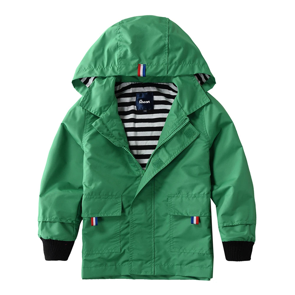 Kids Boys Girls Jackets Hooded
