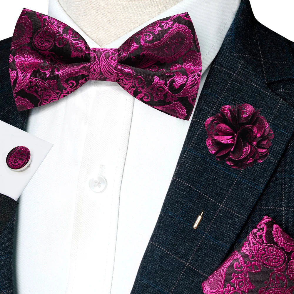 KK Paisley Mens Bow Tie