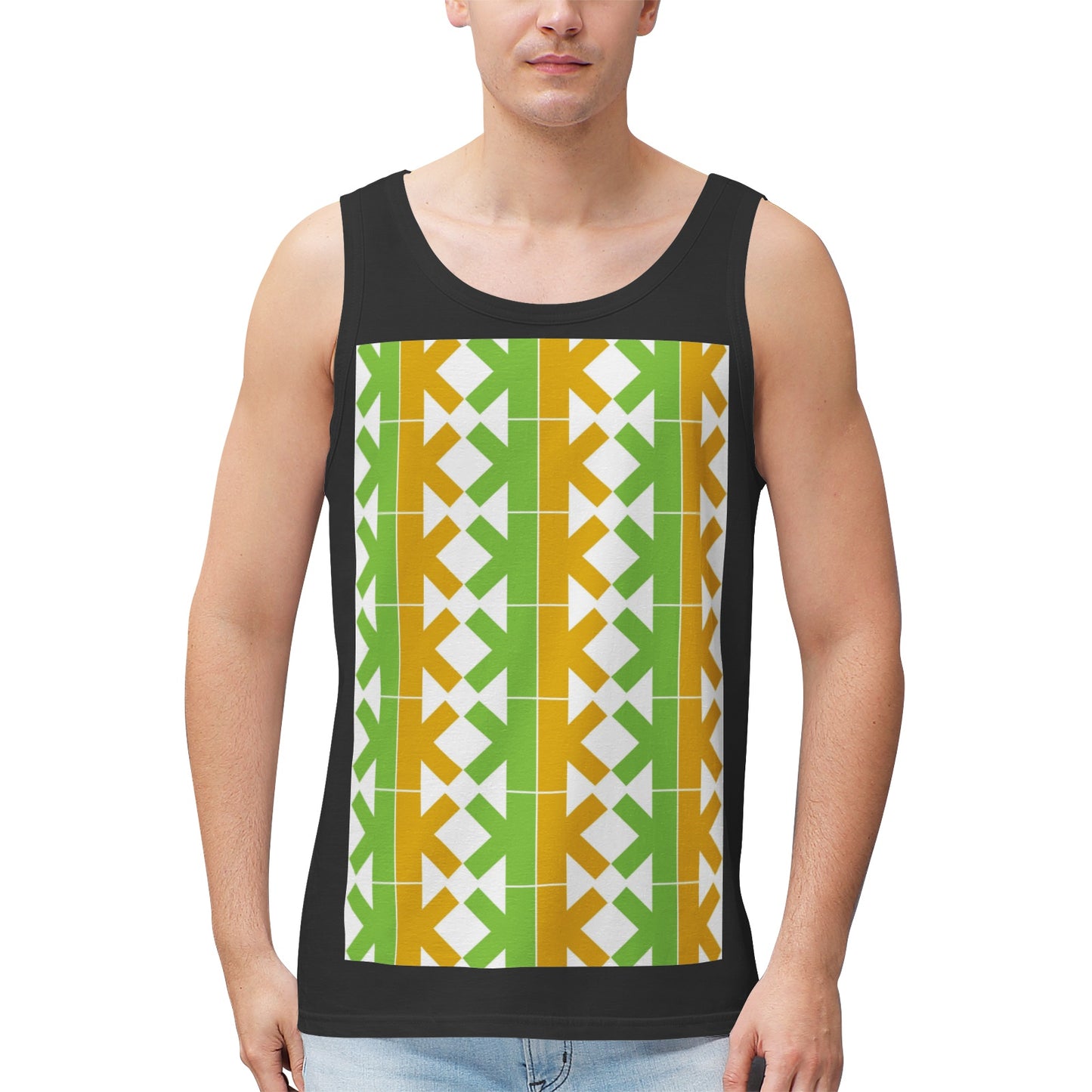 K-K King 100% Cotton Tank