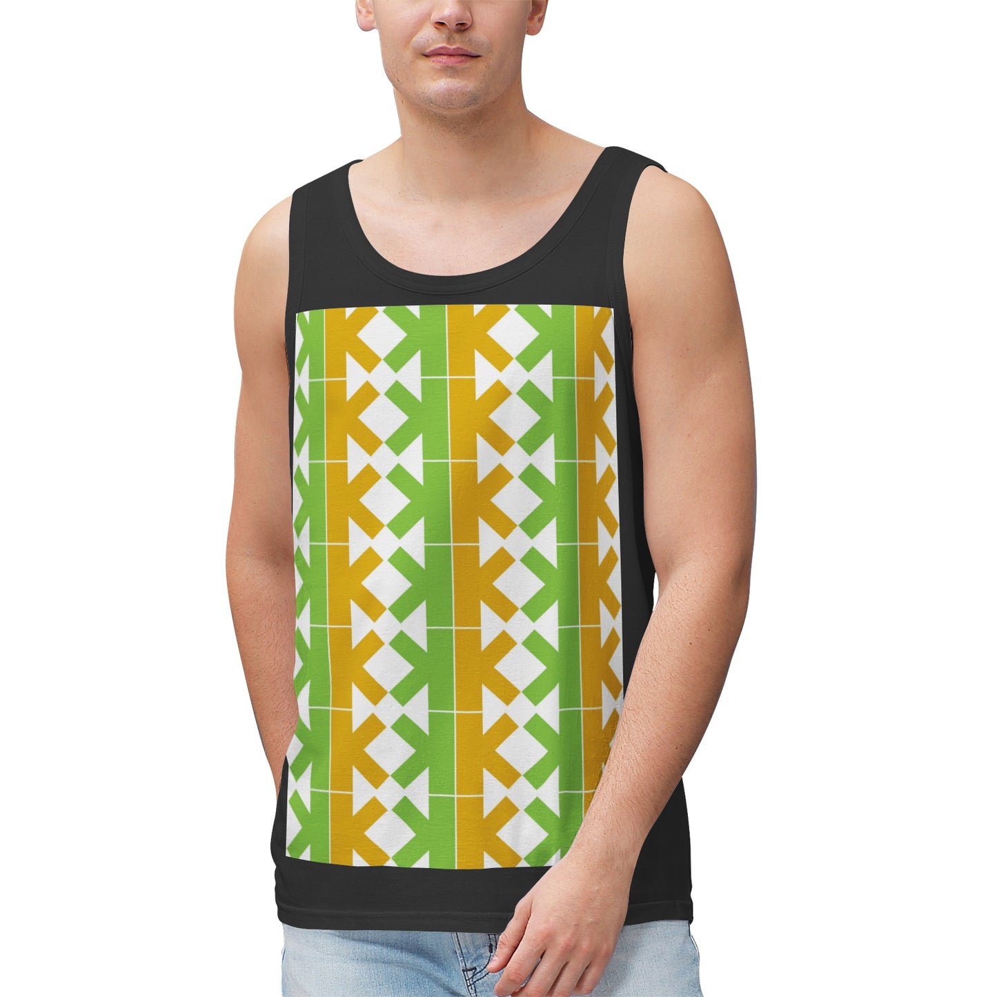 K-K King 100% Cotton Tank