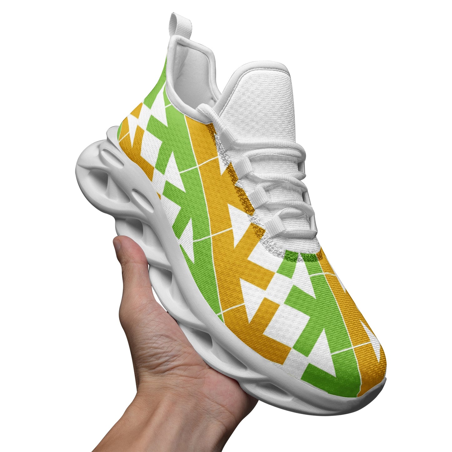 K-K Unisex Bounce Mesh Knit Sneakers