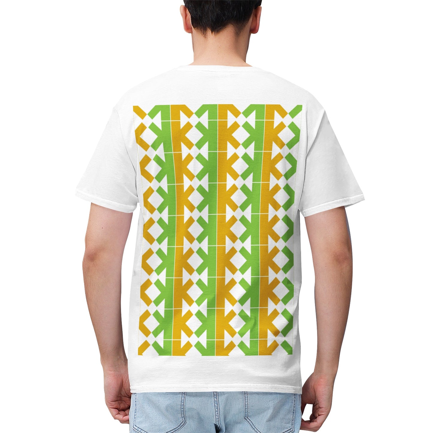 K-K King 100% Cotton V‑Neck T‑shirt