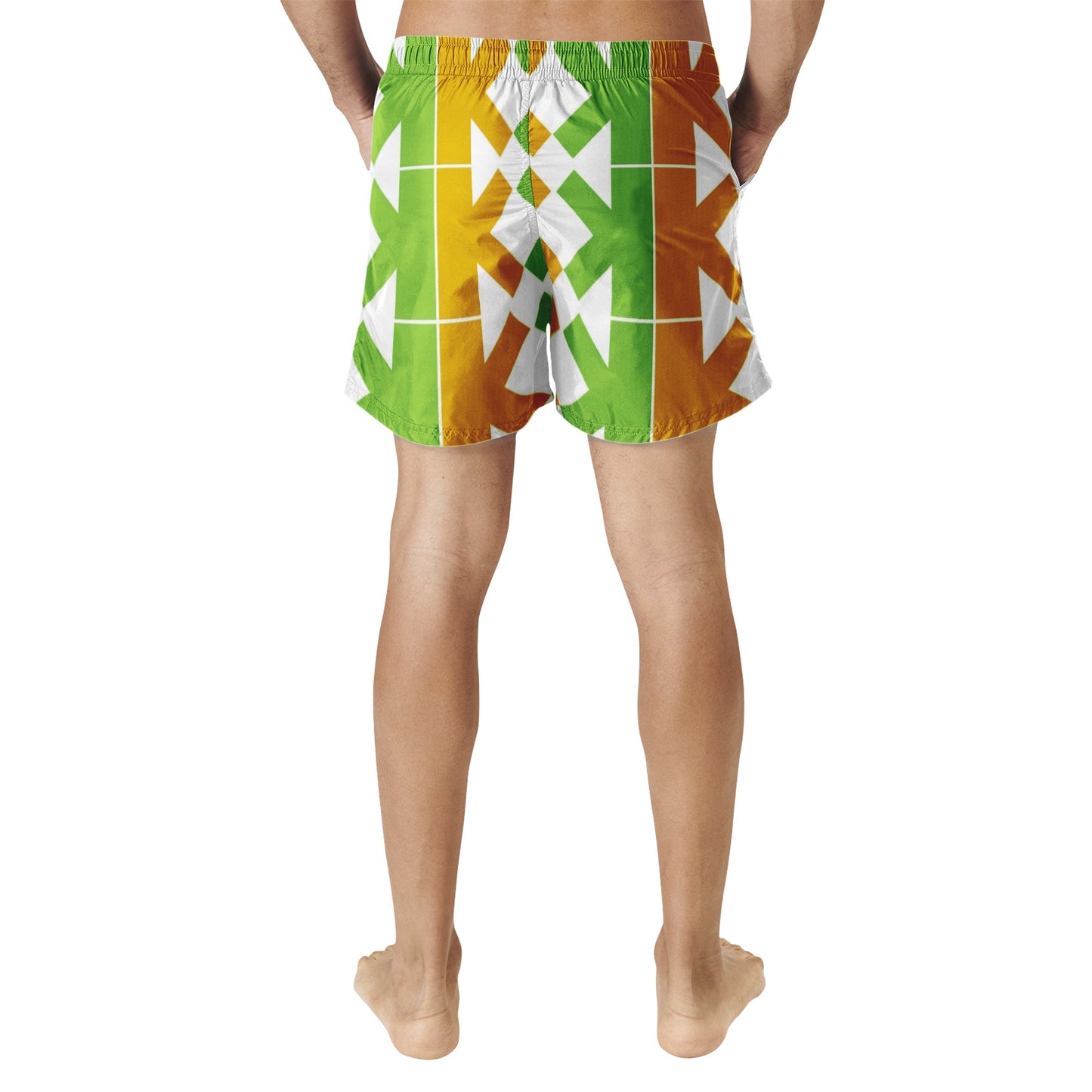 K-K King All-over print Swimwear