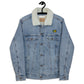 Kash_King_Kween Denim Sherpa Jacket