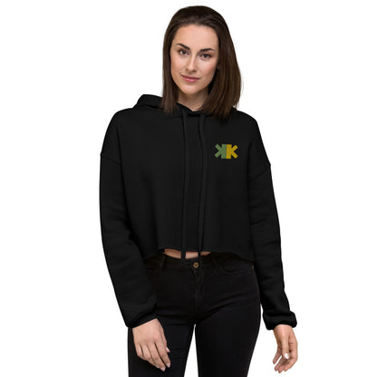 K-K Crop Hoodie
